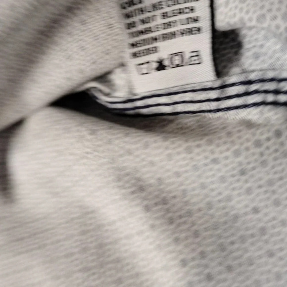 PD&C Navy Blue and White Button Down Shirt, Large - Picture 9 of 12